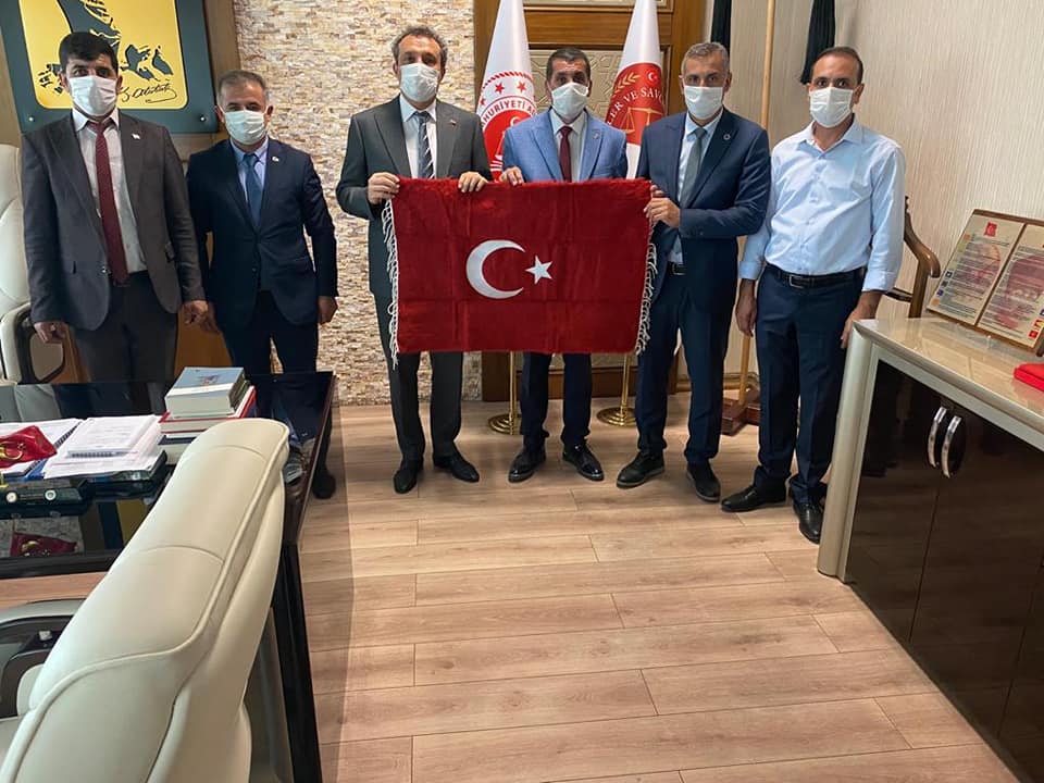 Genel Başkanımız Tayyip DALGIN Mersin Cumhuriyet Başsavcısı Mustafa ERCAN'ı Ziyaret Etti