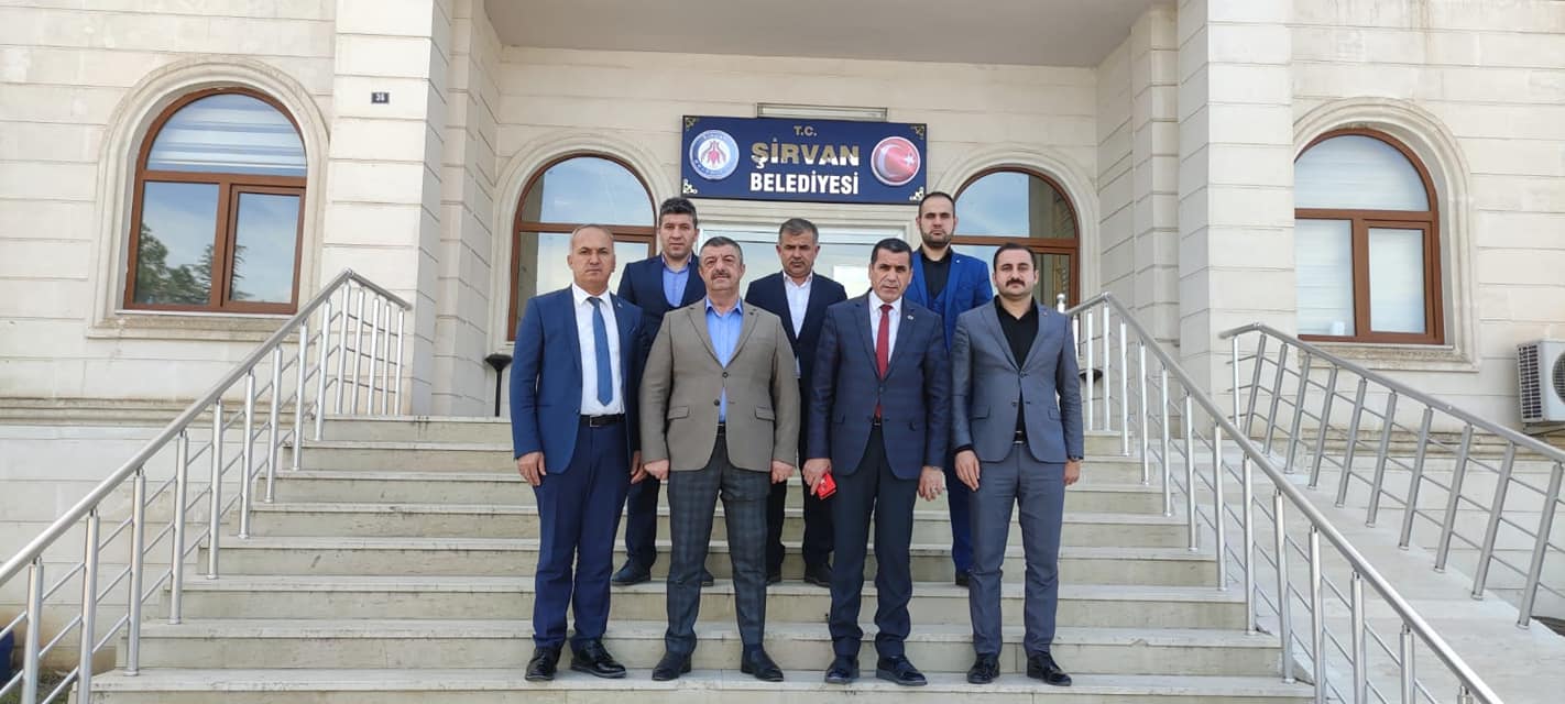 Siirt Şirvan Belediye Başkanı Sayın Necat CELLEK Beyi Makamında Ziyaret Ettik